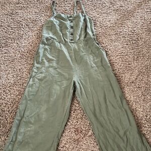 Old Navy Sage Green Jumpsuit
